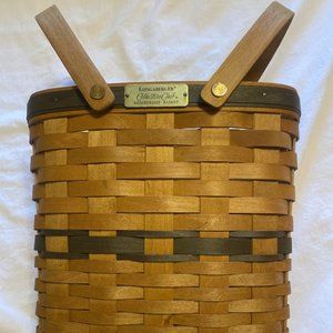 Vintage Longaberger 1997 Collectors Club Membership Basket Woven
